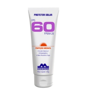 Protetor Solar FPS 60 120 Gr - Mavaro